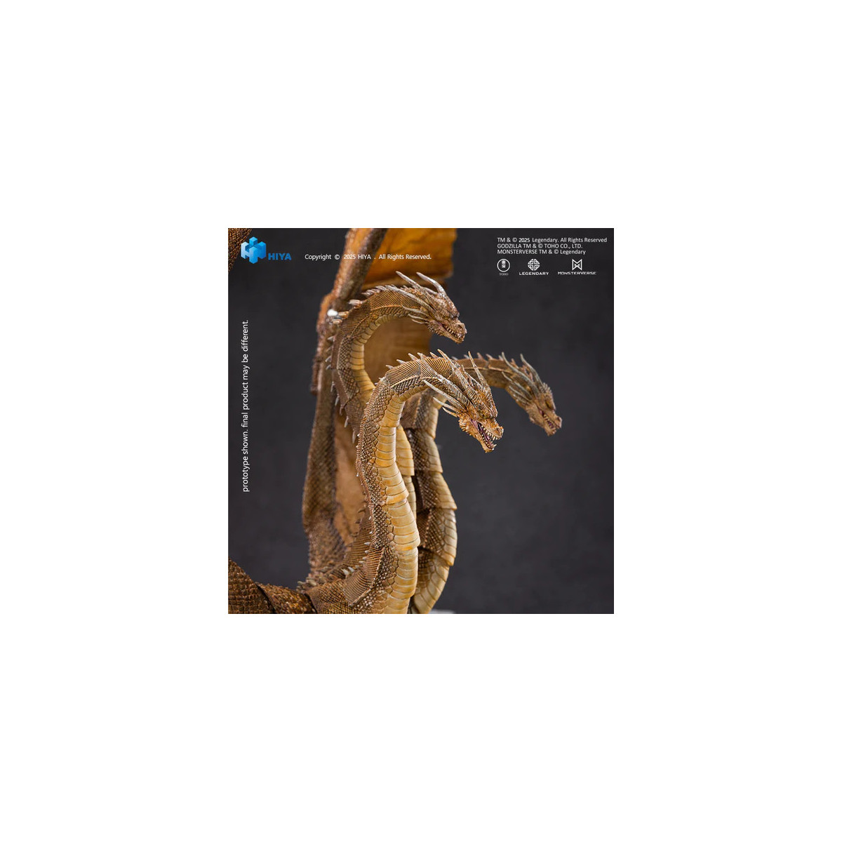 HIYA TOYS - Exquisite Basic Series 1/12 – King Ghidorah 2.0 – „ Godzilla: King of the Monsters“ (2019)