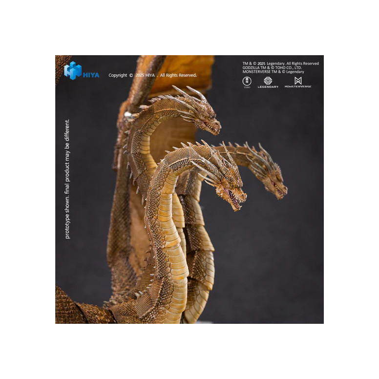 HIYA TOYS - Exquisite Basic Series 1/12 – King Ghidorah 2.0 – „ Godzilla: King of the Monsters“ (2019)