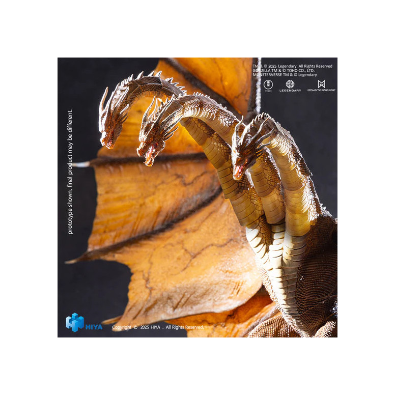 HIYA TOYS - Exquisite Basic Series 1/12 – King Ghidorah 2.0 – „ Godzilla: King of the Monsters“ (2019)