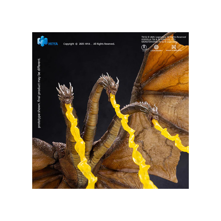 HIYA TOYS - Exquisite Basic Series 1/12 – King Ghidorah 2.0 – „ Godzilla: King of the Monsters“ (2019)