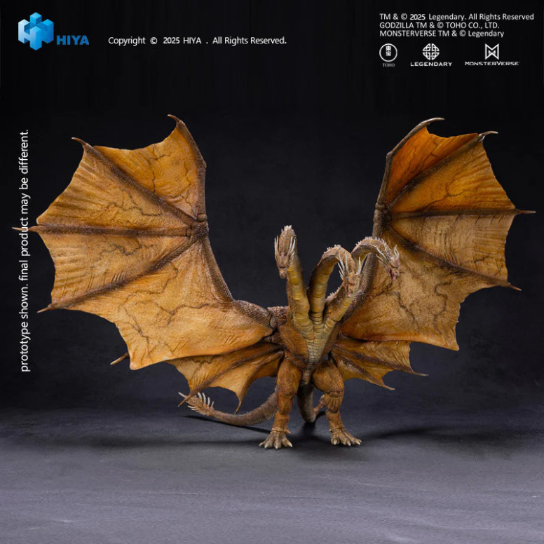 HIYA TOYS - Exquisite Basic Series 1/12 – King Ghidorah 2.0 – „ Godzilla: King of the Monsters“ (2019)
