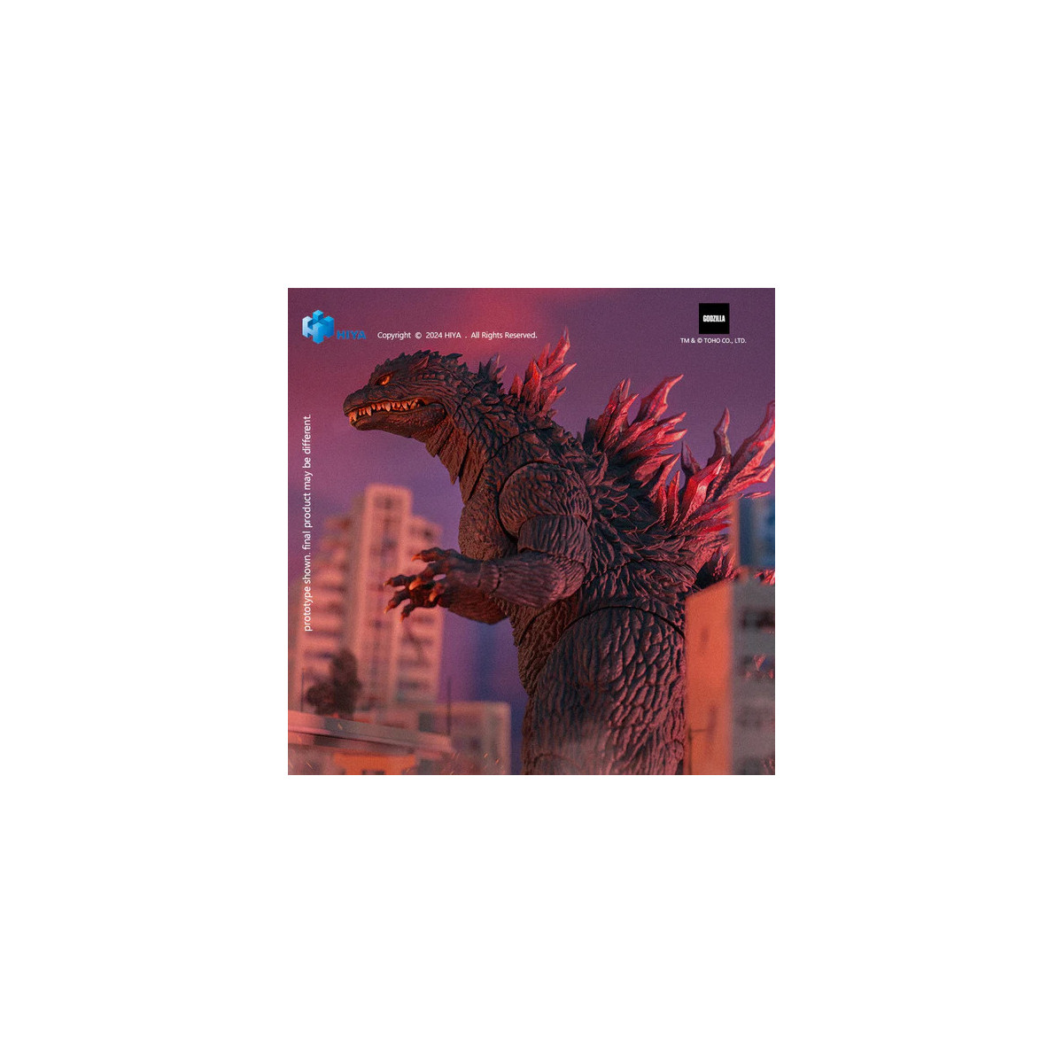 HIYA TOYS - Exquisite Basic Series 1/12 – „ Godzilla “ 2000: Millennium (1999)