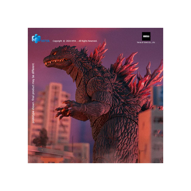HIYA TOYS - Exquisite Basic Series 1/12 – „ Godzilla “ 2000: Millennium (1999)