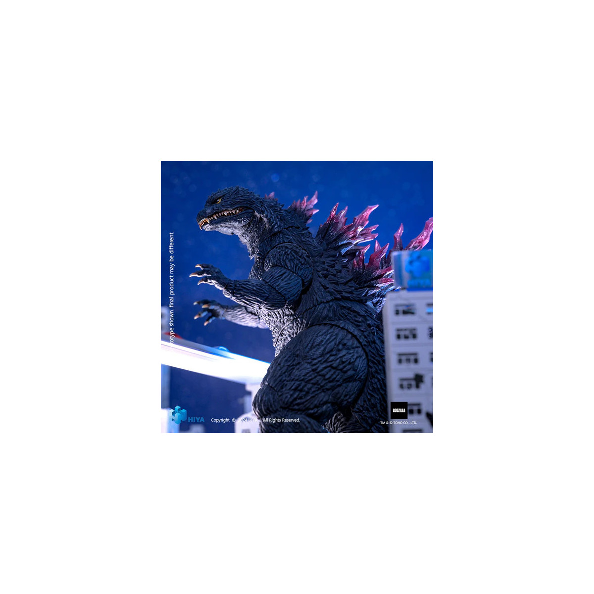 HIYA TOYS - Exquisite Basic Series 1/12 – „ Godzilla “ 2000: Millennium (1999)