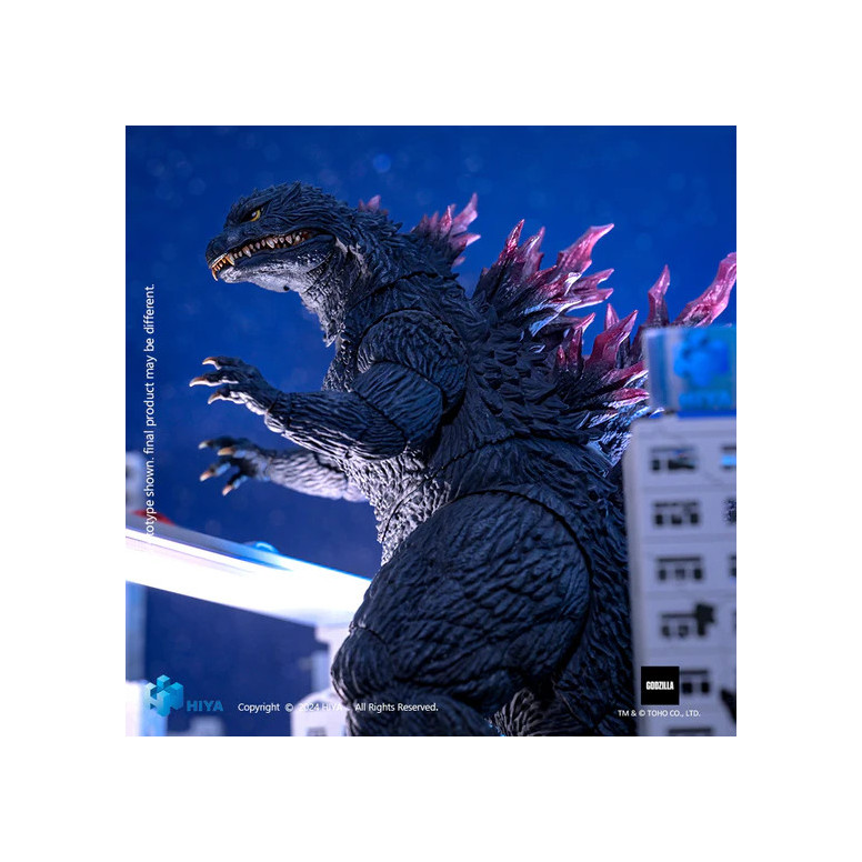 HIYA TOYS - Exquisite Basic Series 1/12 – „ Godzilla “ 2000: Millennium (1999)