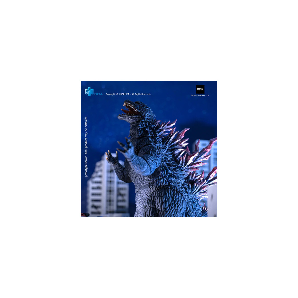 HIYA TOYS - Exquisite Basic Series 1/12 – „ Godzilla “ 2000: Millennium (1999)