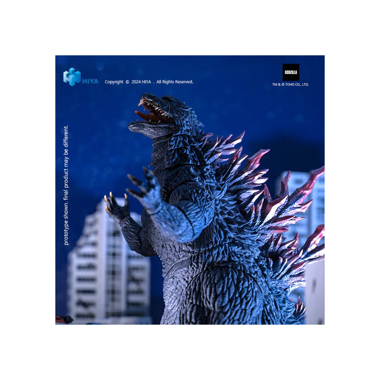 HIYA TOYS - Exquisite Basic Series 1/12 – „ Godzilla “ 2000: Millennium (1999)