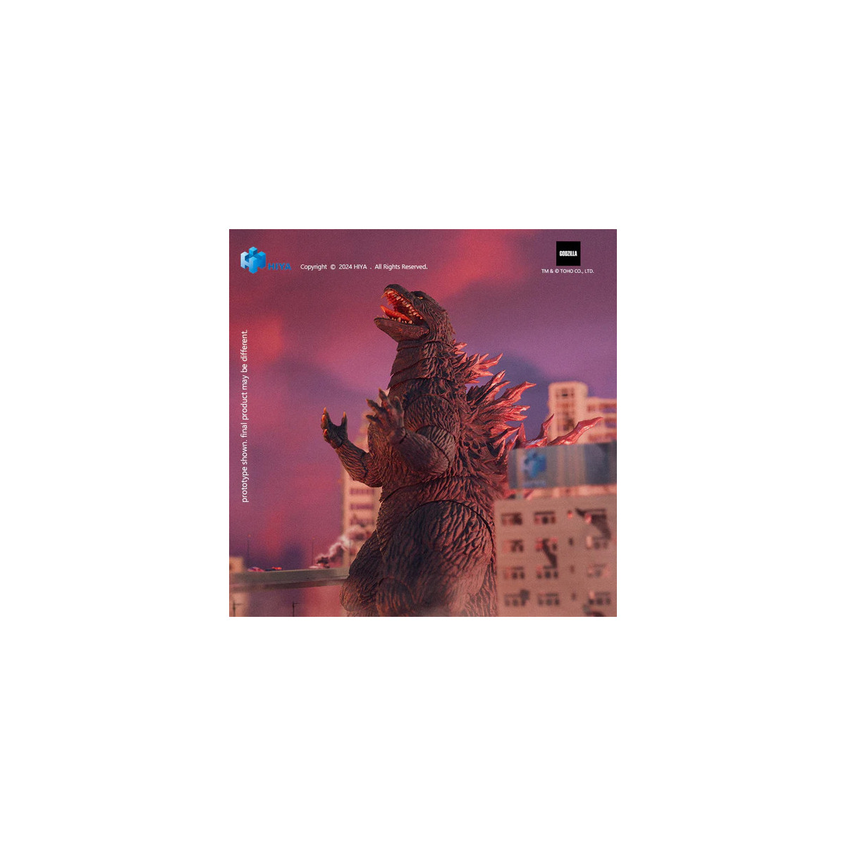 HIYA TOYS - Exquisite Basic Series 1/12 – „ Godzilla “ 2000: Millennium (1999)