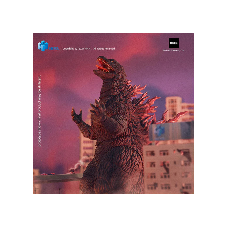 HIYA TOYS - Exquisite Basic Series 1/12 – „ Godzilla “ 2000: Millennium (1999)