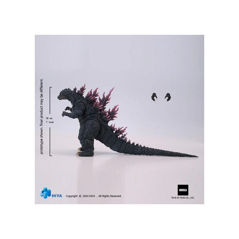 HIYA TOYS - Exquisite Basic Series 1/12 – „ Godzilla “ 2000: Millennium (1999)