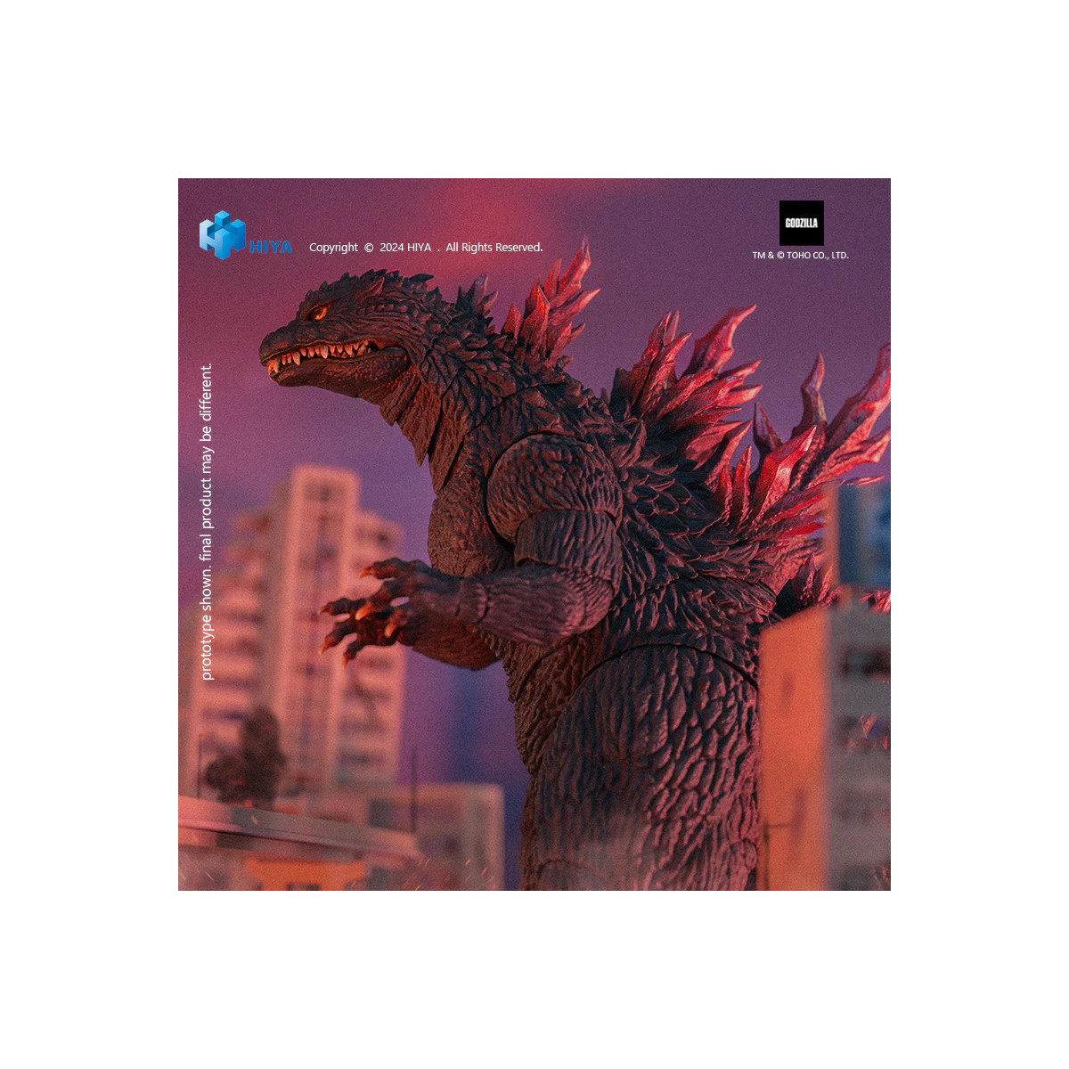 HIYA TOYS - Exquisite Basic Series 1/12 – „ Godzilla “ 2000: Millennium (1999)
