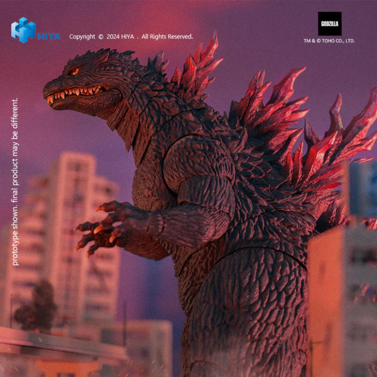 HIYA TOYS - Exquisite Basic Series 1/12 – „ Godzilla “ 2000: Millennium (1999)