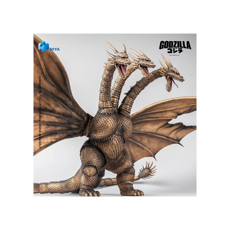 HIYA TOYS - Exquisite Basic Series 1/12 – KING GHIDORAH BATTLE DAMAGED Version – „ Godzilla “ vs. King Ghidorah (1991)