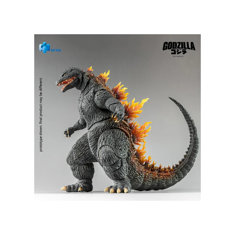 HIYA TOYS - Exquisite Basic Series 1/12 – „ Godzilla “ 2000 „Heat Ray“ Godzilla – „ Godzilla “ 2000: „Millennium“ (1999)