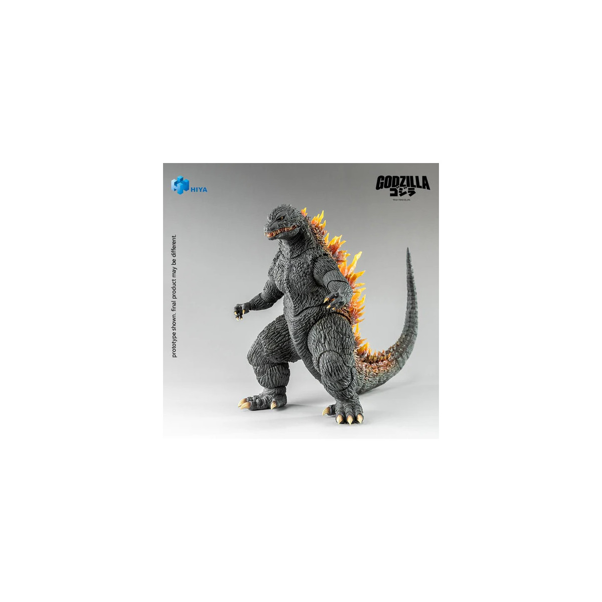 HIYA TOYS - Exquisite Basic Series 1/12 – „ Godzilla “ 2000 „Heat Ray“ Godzilla – „ Godzilla “ 2000: „Millennium“ (1999)