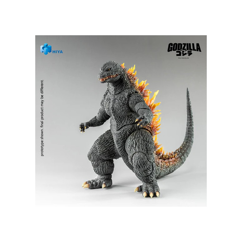 HIYA TOYS - Exquisite Basic Series 1/12 – „ Godzilla “ 2000 „Heat Ray“ Godzilla – „ Godzilla “ 2000: „Millennium“ (1999)