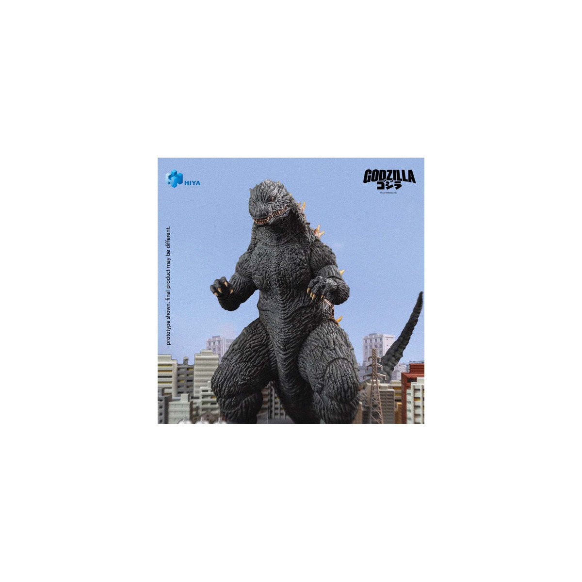 HIYA TOYS - Exquisite Basic Series 1/12 – „ Godzilla “ 2000 „Heat Ray“ Godzilla – „ Godzilla “ 2000: „Millennium“ (1999)