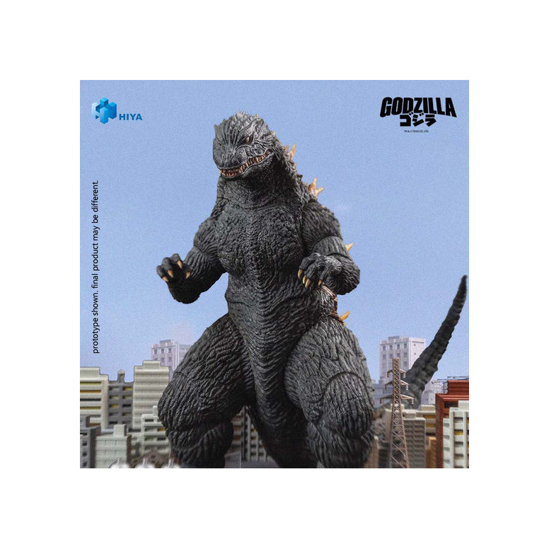 HIYA TOYS - Exquisite Basic Series 1/12 – „ Godzilla “ 2000 „Heat Ray“ Godzilla – „ Godzilla “ 2000: „Millennium“ (1999)