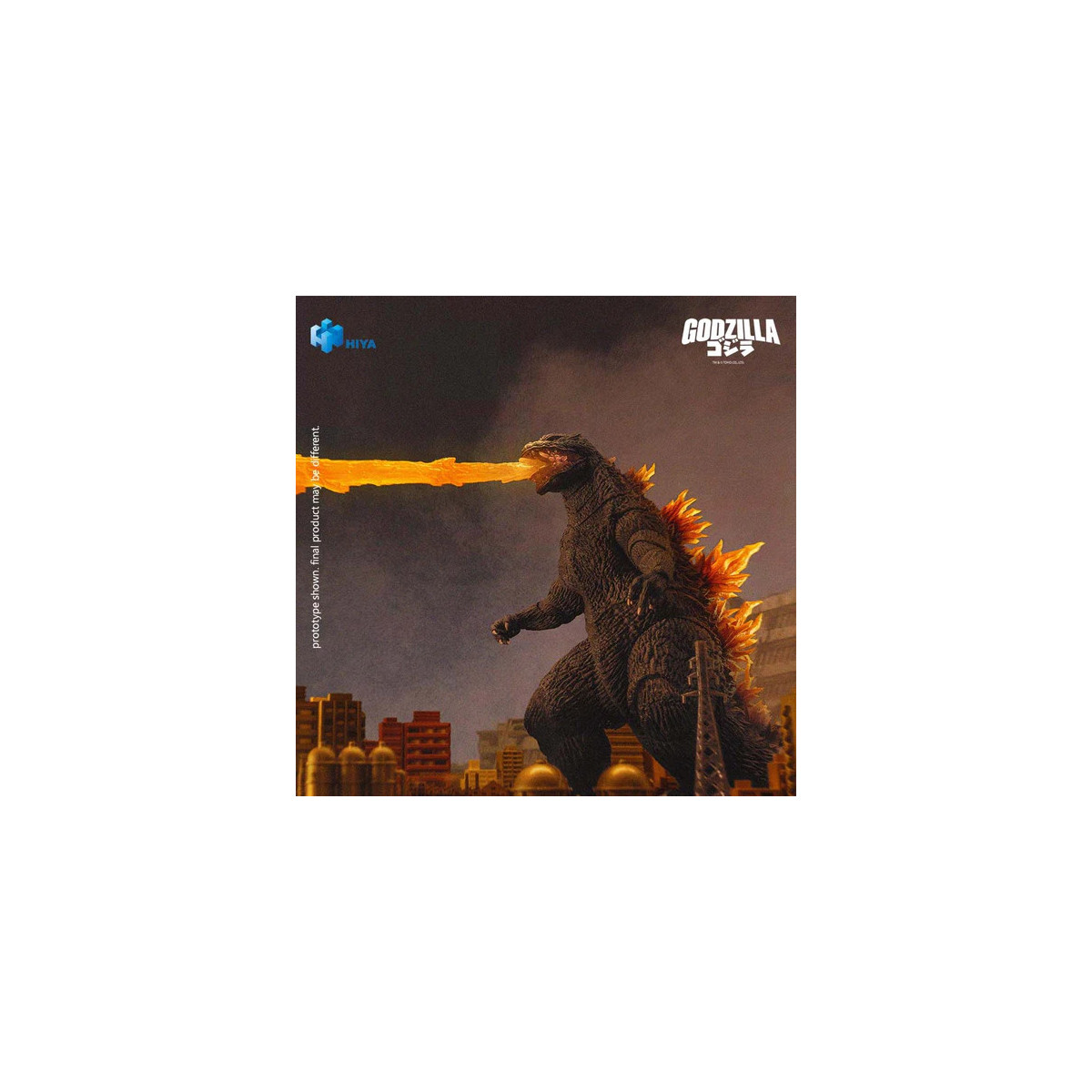 HIYA TOYS - Exquisite Basic Series 1/12 – „ Godzilla “ 2000 „Heat Ray“ Godzilla – „ Godzilla “ 2000: „Millennium“ (1999)