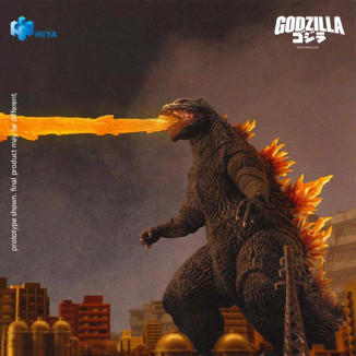 HIYA TOYS - Exquisite Basic Series 1/12 – „ Godzilla “ 2000 „Heat Ray“ Godzilla – „ Godzilla “ 2000: „Millennium“ (1999)