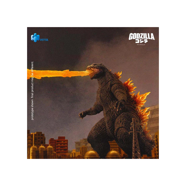 HIYA TOYS - Exquisite Basic Series 1/12 – „ Godzilla “ 2000 „Heat Ray“ Godzilla – „ Godzilla “ 2000: „Millennium“ (1999)
