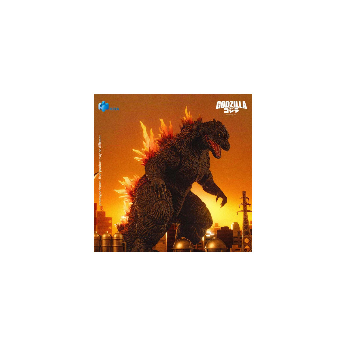 HIYA TOYS - Exquisite Basic Series 1/12 – „ Godzilla “ 2000 „Heat Ray“ Godzilla – „ Godzilla “ 2000: „Millennium“ (1999)