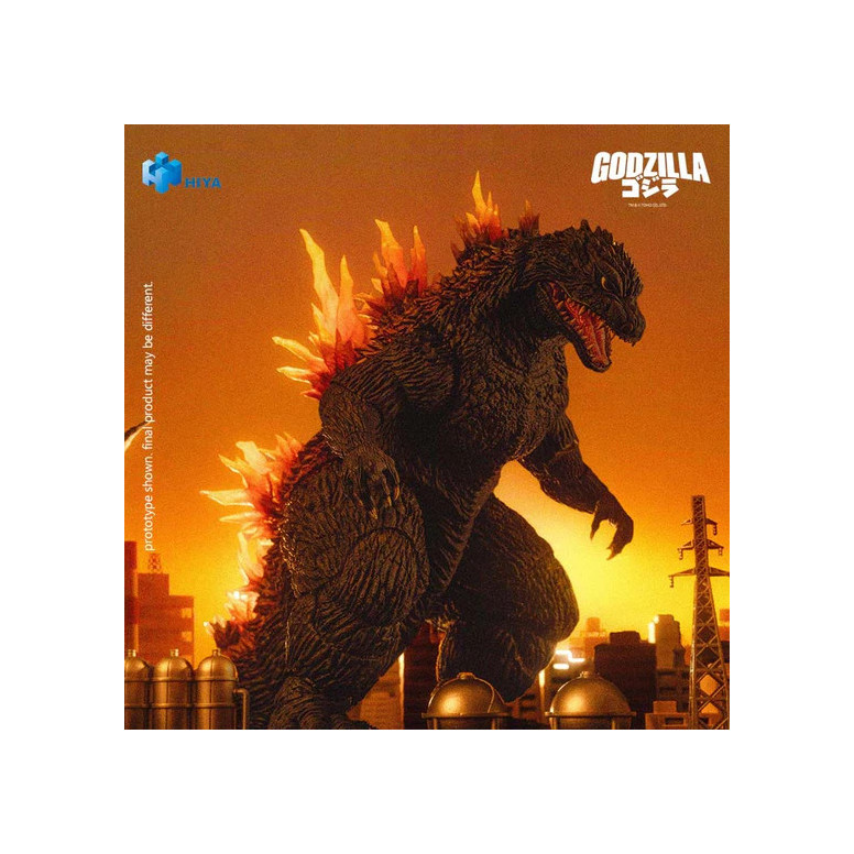 HIYA TOYS - Exquisite Basic Series 1/12 – „ Godzilla “ 2000 „Heat Ray“ Godzilla – „ Godzilla “ 2000: „Millennium“ (1999)