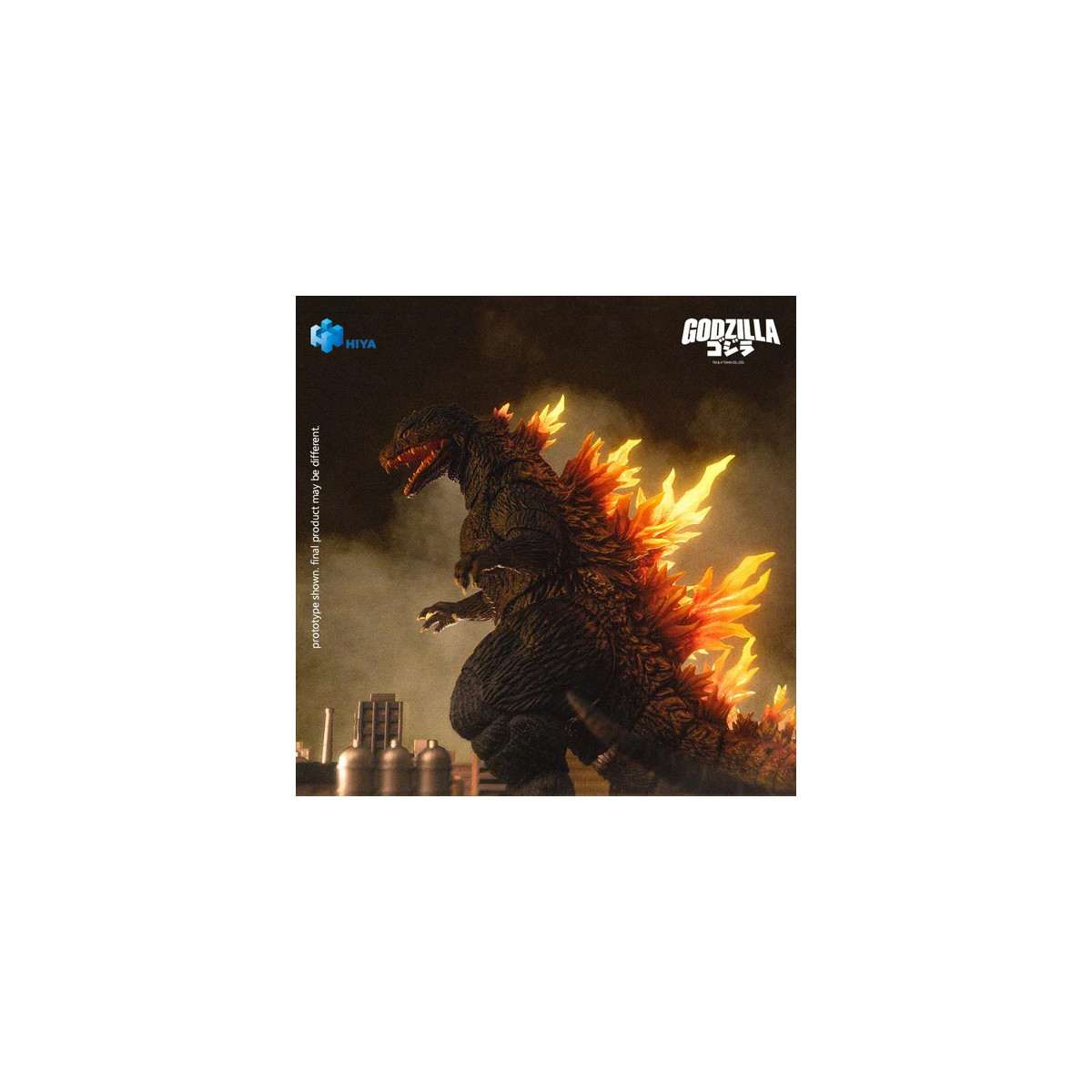 HIYA TOYS - Exquisite Basic Series 1/12 – „ Godzilla “ 2000 „Heat Ray“ Godzilla – „ Godzilla “ 2000: „Millennium“ (1999)