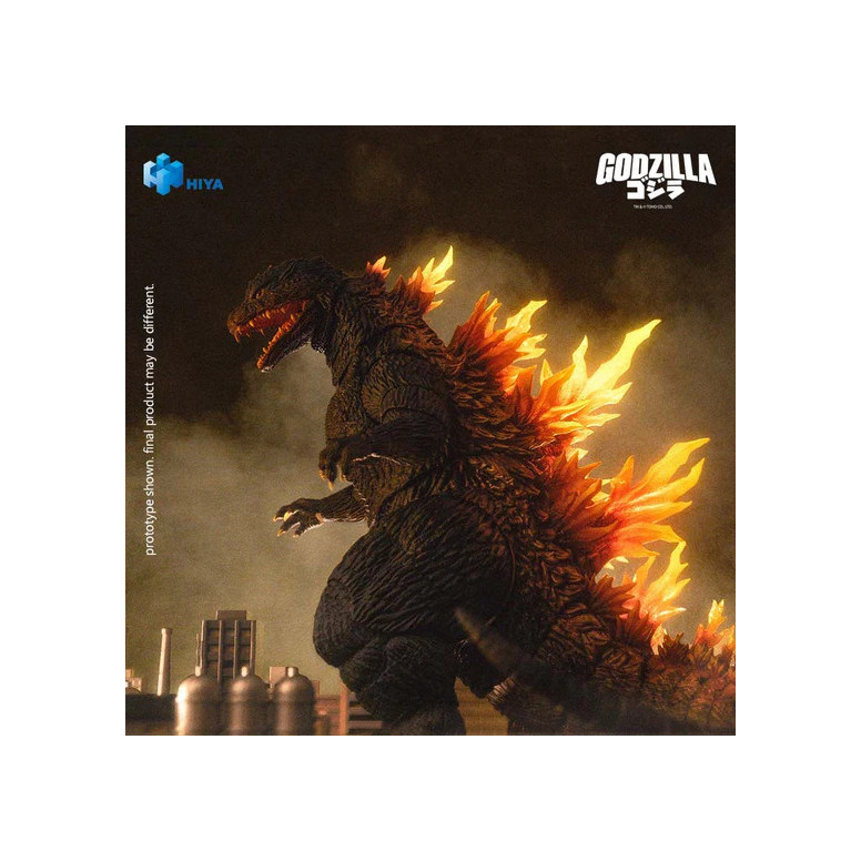 HIYA TOYS - Exquisite Basic Series 1/12 – „ Godzilla “ 2000 „Heat Ray“ Godzilla – „ Godzilla “ 2000: „Millennium“ (1999)