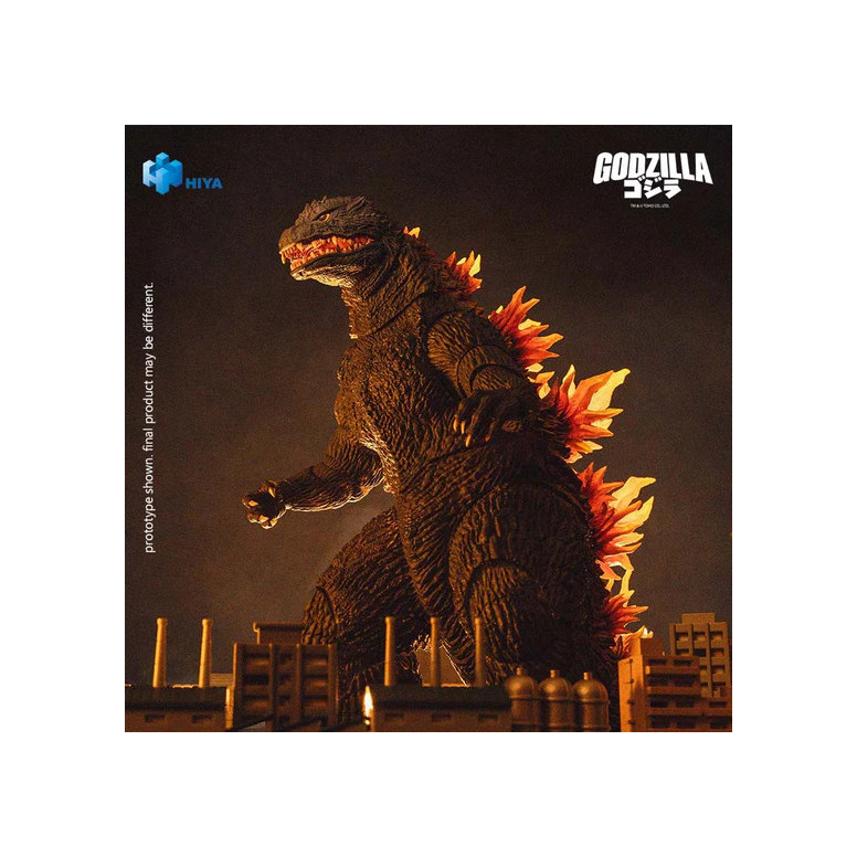 HIYA TOYS - Exquisite Basic Series 1/12 – „ Godzilla “ 2000 „Heat Ray“ Godzilla – „ Godzilla “ 2000: „Millennium“ (1999)