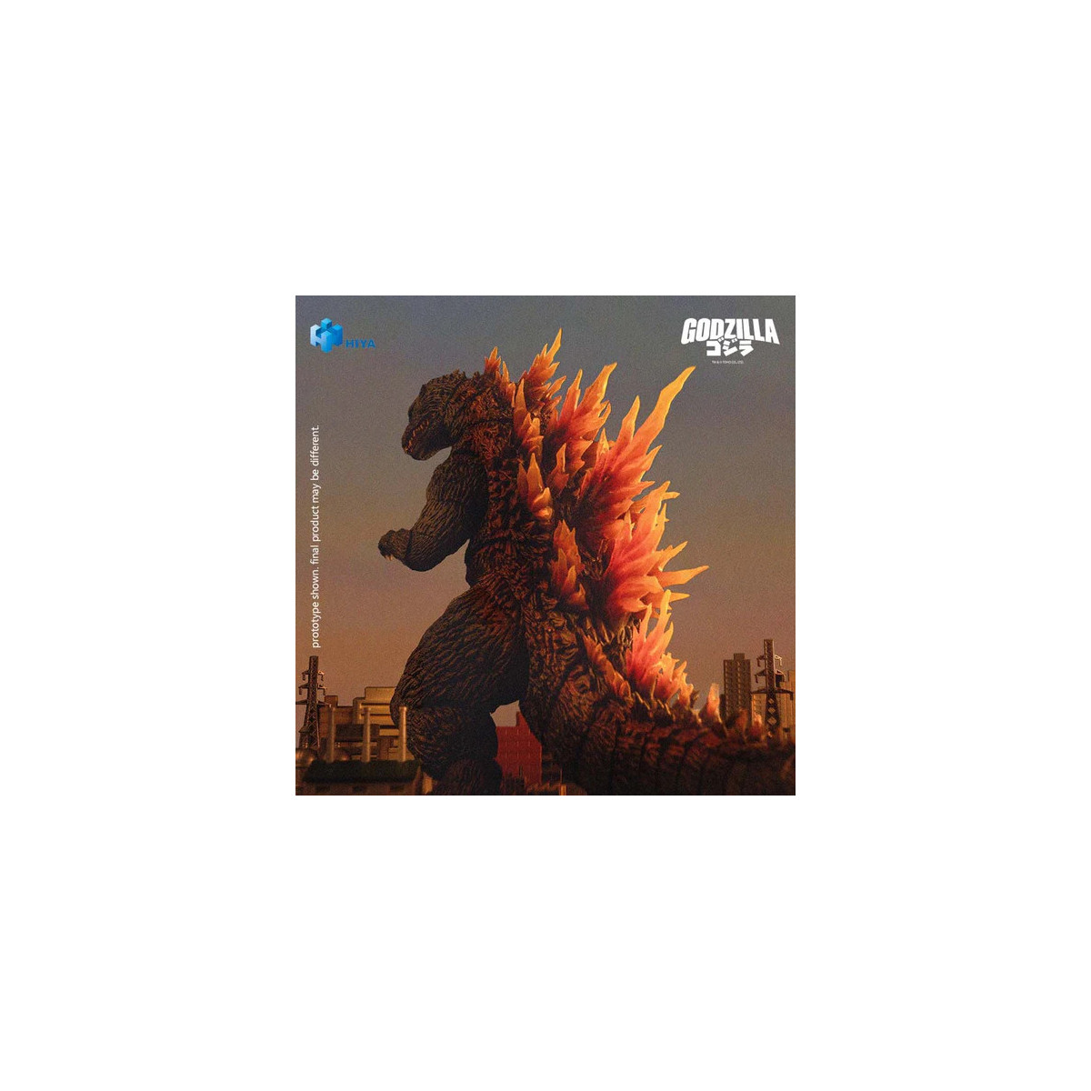 HIYA TOYS - Exquisite Basic Series 1/12 – „ Godzilla “ 2000 „Heat Ray“ Godzilla – „ Godzilla “ 2000: „Millennium“ (1999)