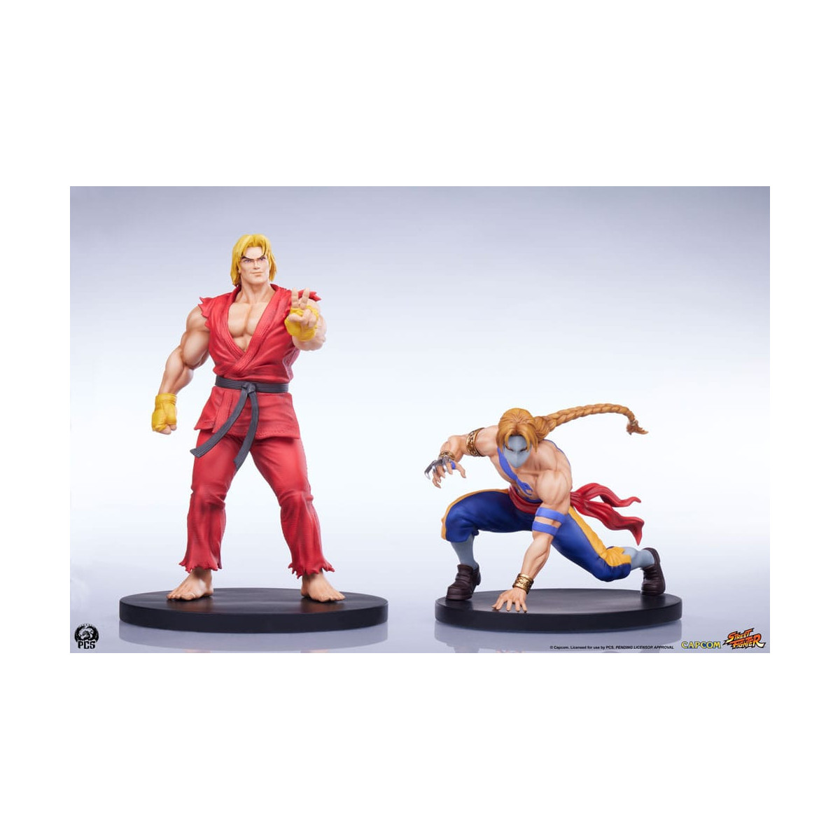 PCS - Street Fighter: Street Jam – Ken & Vega im Maßstab 1:10, Statuen-Set