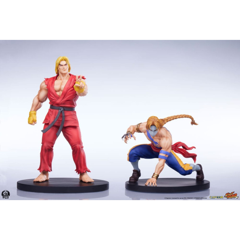PCS - Street Fighter: Street Jam – Ken & Vega im Maßstab 1:10, Statuen-Set