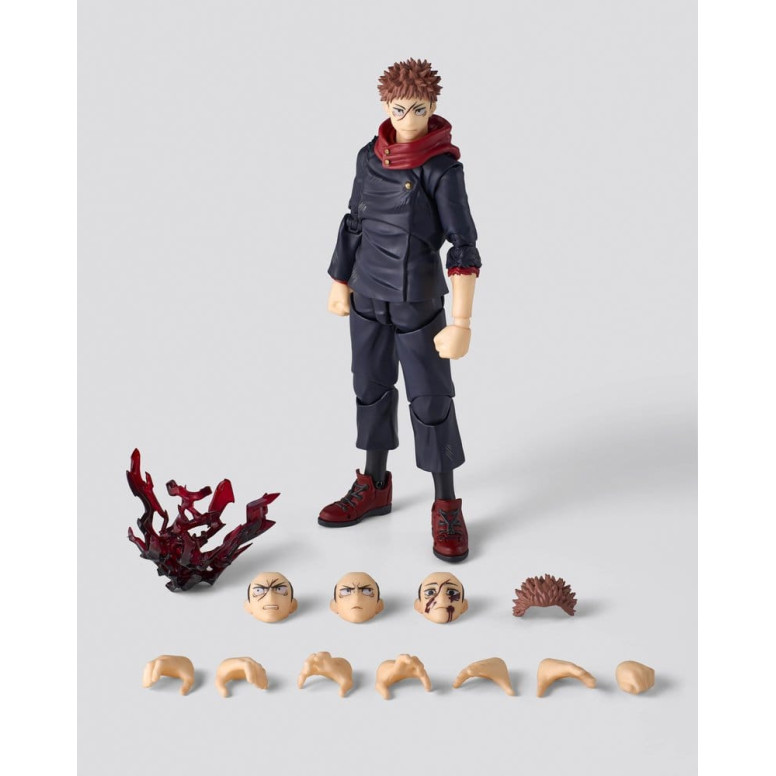 Bandai Tamashii - Yuji Itadori 120 % seines Potenzials – „ “ – SH Figuarts – SHF Jujutsu Kaisen