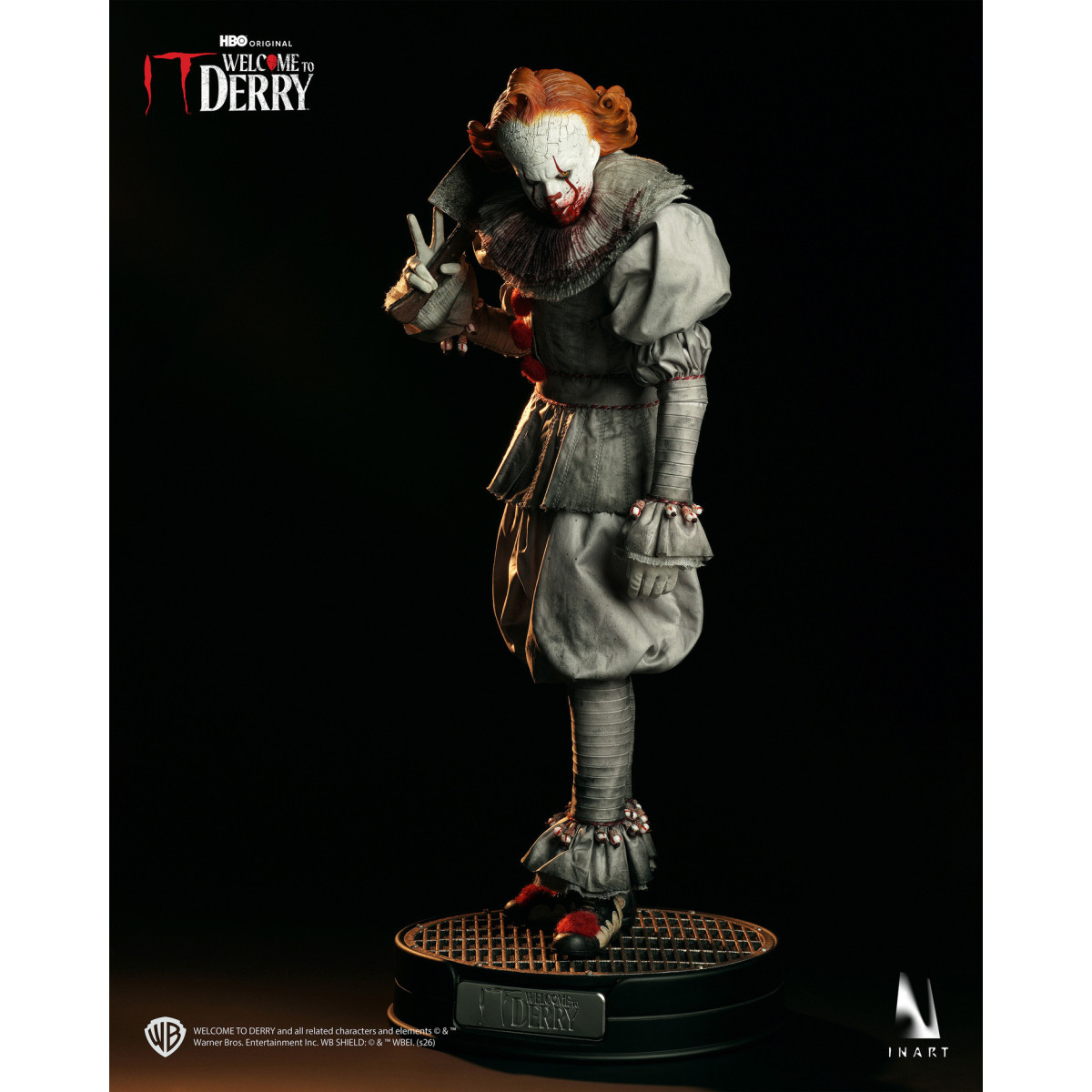 INART – Pennywise 1/6 Sammlerfigur – IT: Willkommen in Derry, Staffel 1