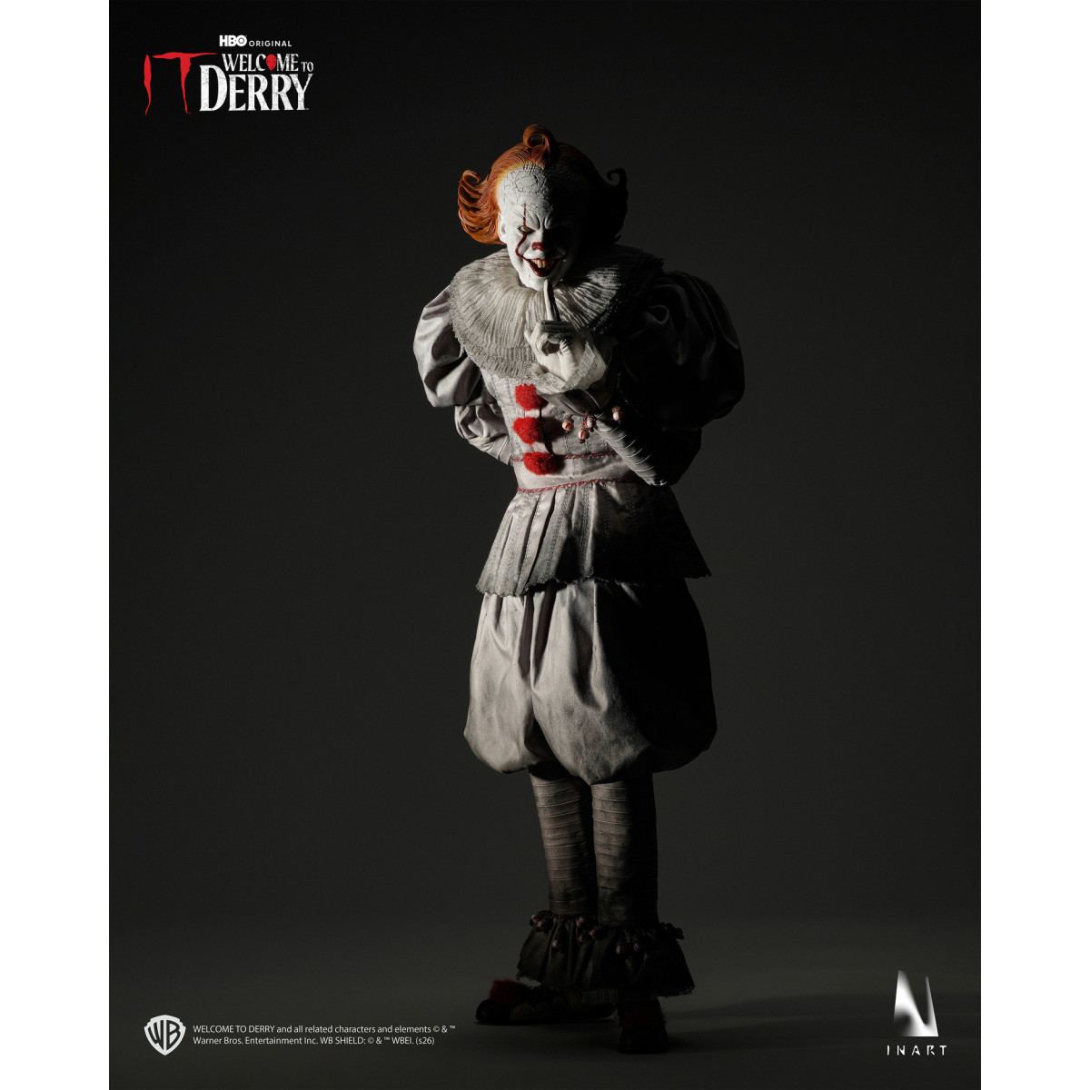 INART – Pennywise 1/6 Sammlerfigur – IT: Willkommen in Derry, Staffel 1