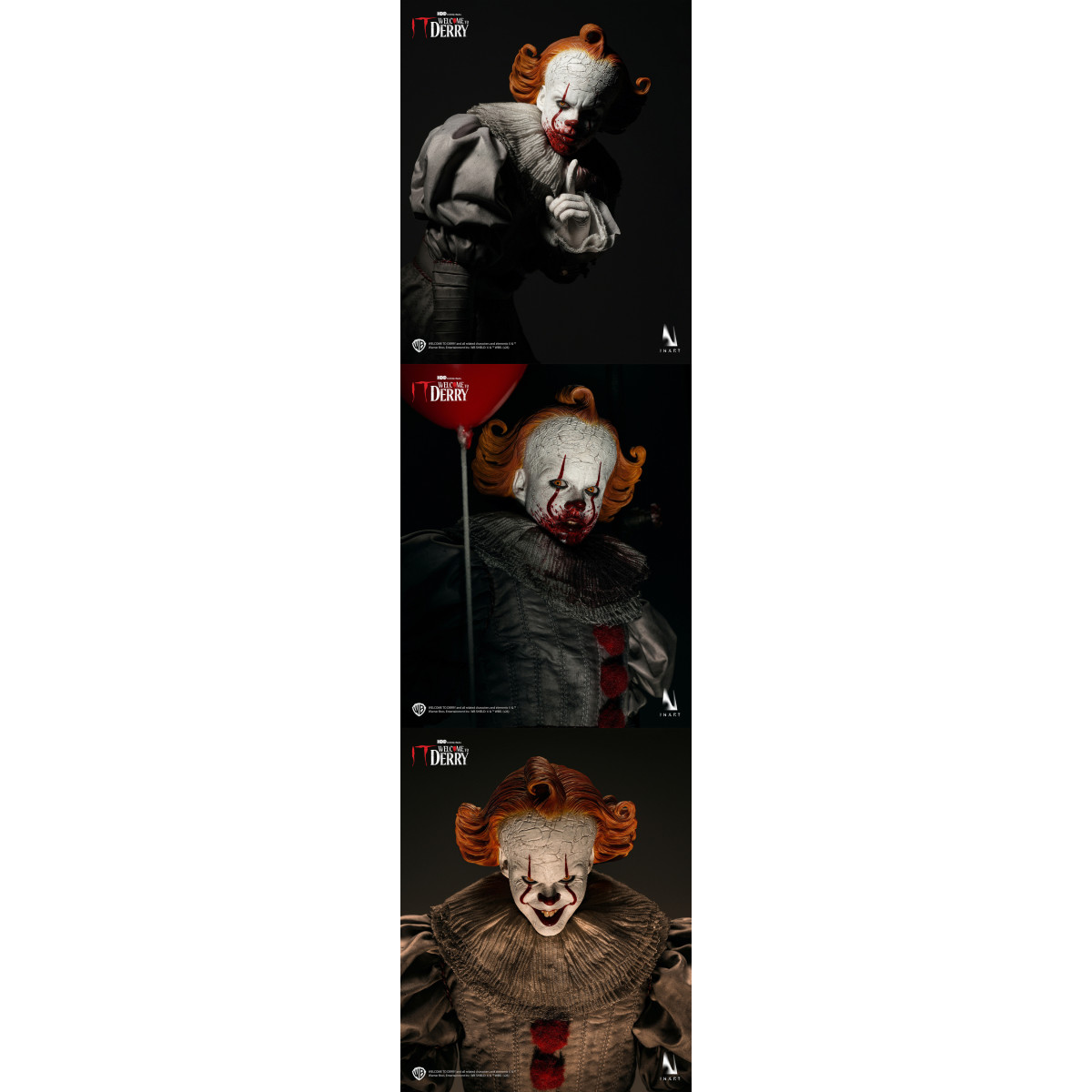 INART – Pennywise 1/6 Sammlerfigur – IT: Willkommen in Derry, Staffel 1