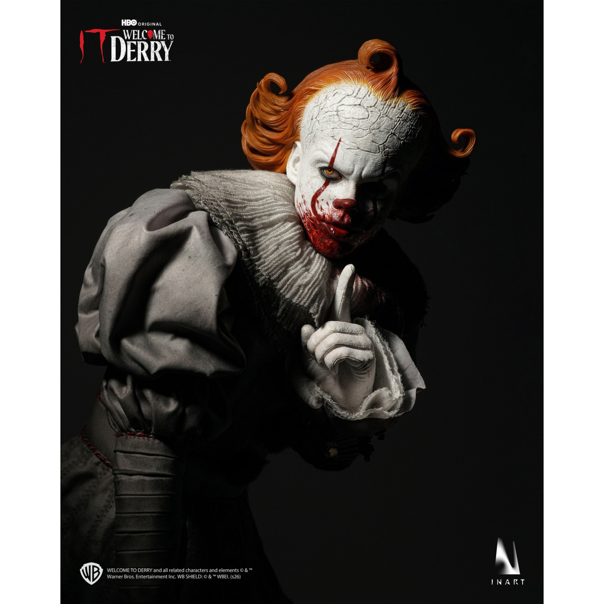 INART – Pennywise 1/6 Sammlerfigur – IT: Willkommen in Derry, Staffel 1