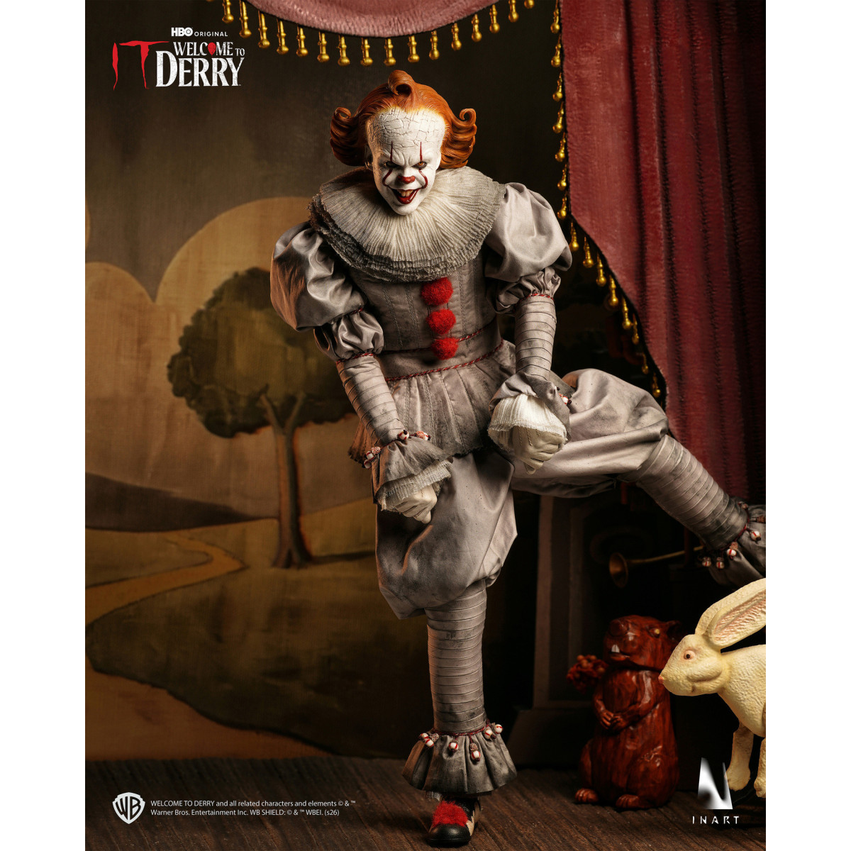 INART – Pennywise 1/6 Sammlerfigur – IT: Willkommen in Derry, Staffel 1