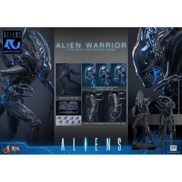 Hot Toys – Aliens  –  Alien Warrior v2 MMS, Maßstab 1:6