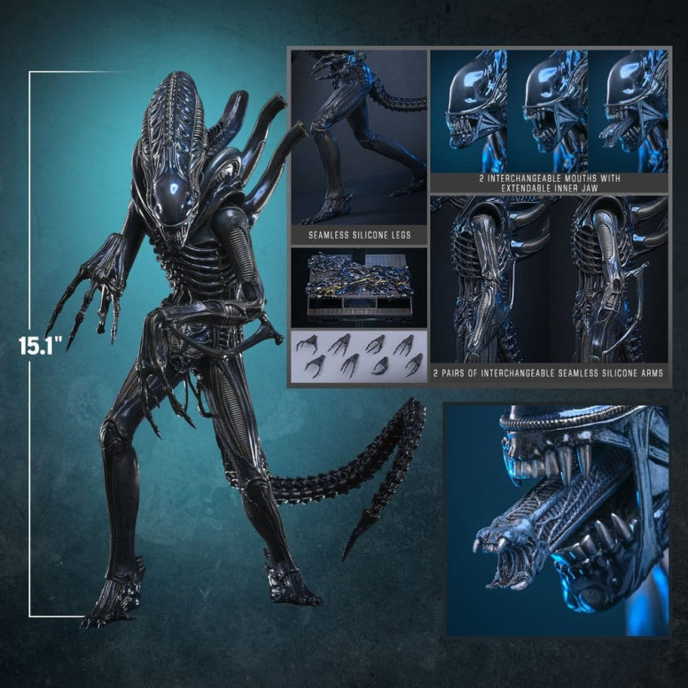 Hot Toys – Aliens  –  Alien Warrior v2 MMS, Maßstab 1:6