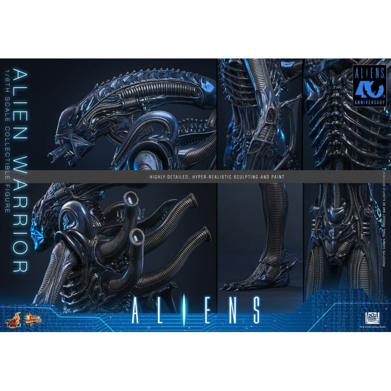 Hot Toys – Aliens  –  Alien Warrior v2 MMS, Maßstab 1:6