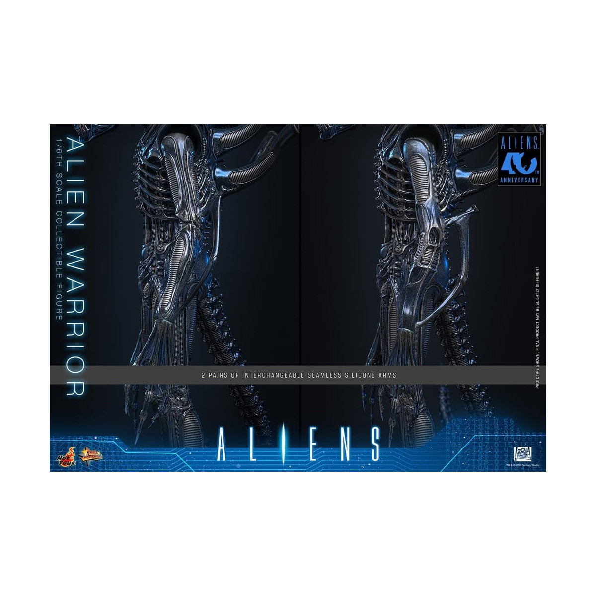 Hot Toys – Aliens  –  Alien Warrior v2 MMS, Maßstab 1:6