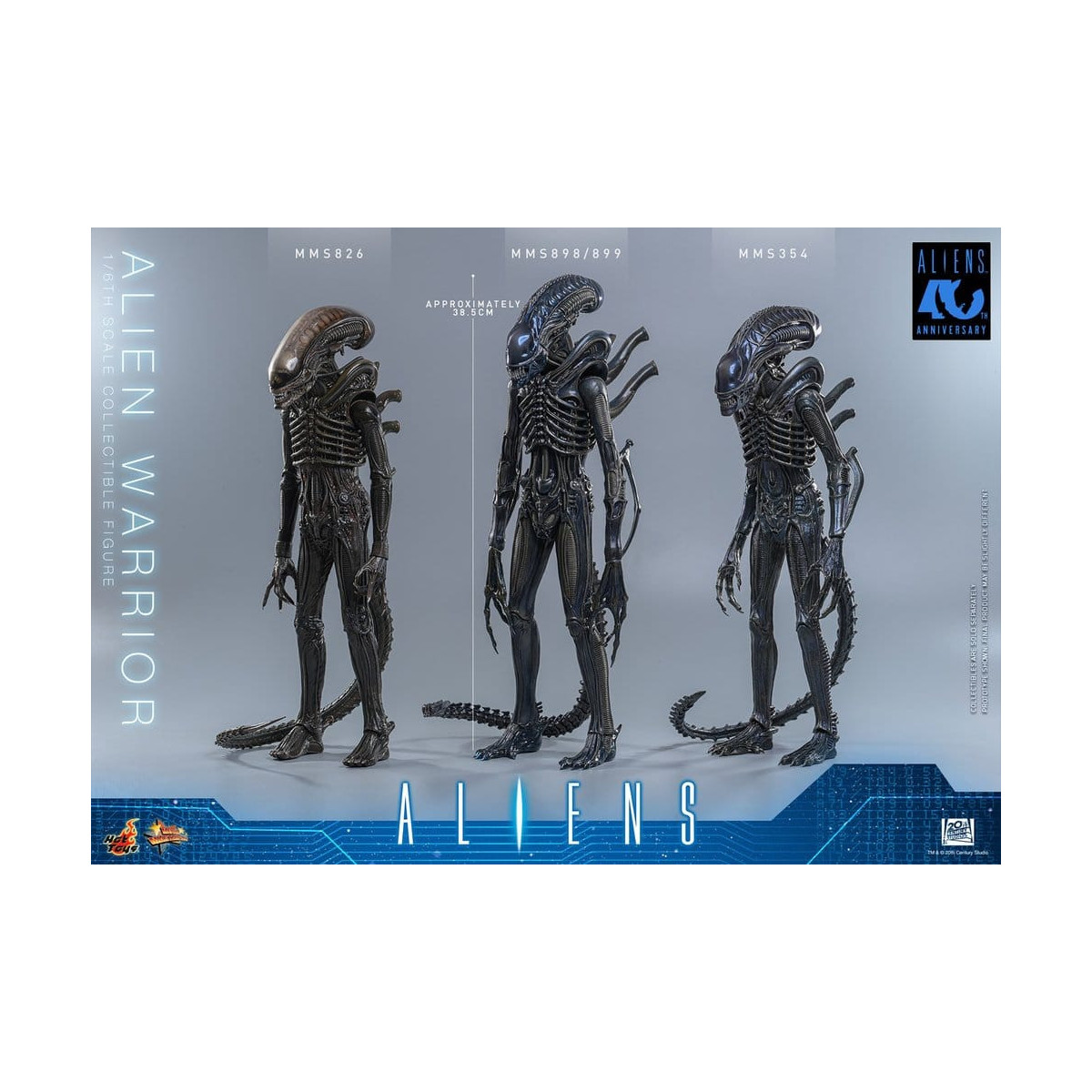 Hot Toys – Aliens  –  Alien Warrior v2 MMS, Maßstab 1:6