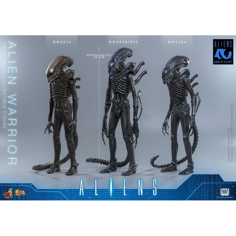Hot Toys – Aliens  –  Alien Warrior v2 MMS, Maßstab 1:6