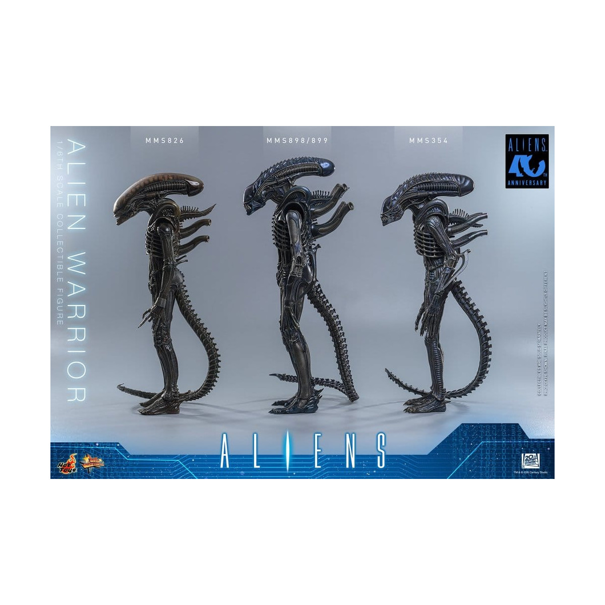 Hot Toys – Aliens  –  Alien Warrior v2 MMS, Maßstab 1:6