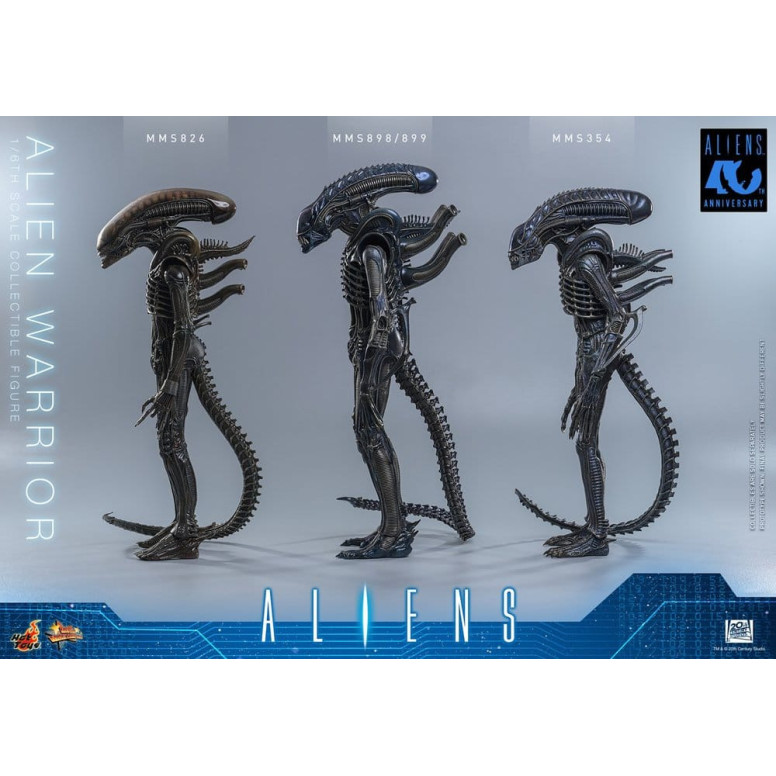 Hot Toys – Aliens  –  Alien Warrior v2 MMS, Maßstab 1:6