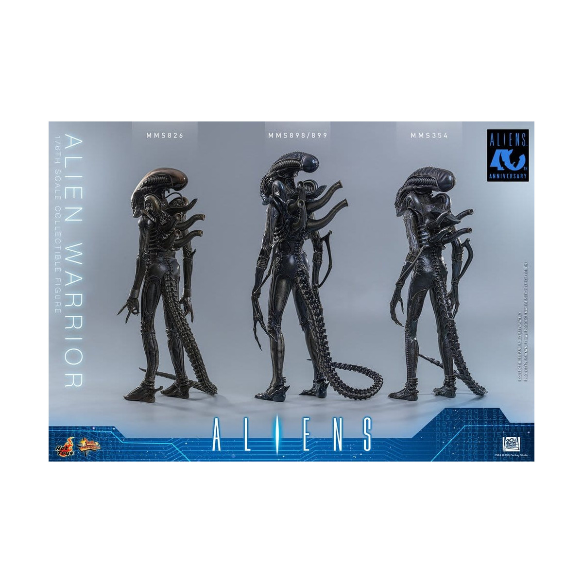 Hot Toys – Aliens  –  Alien Warrior v2 MMS, Maßstab 1:6