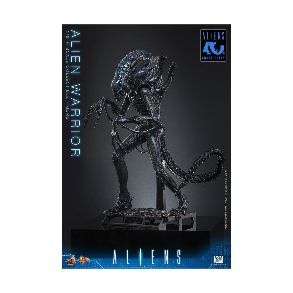 Hot Toys – Aliens  –  Alien Warrior v2 MMS, Maßstab 1:6