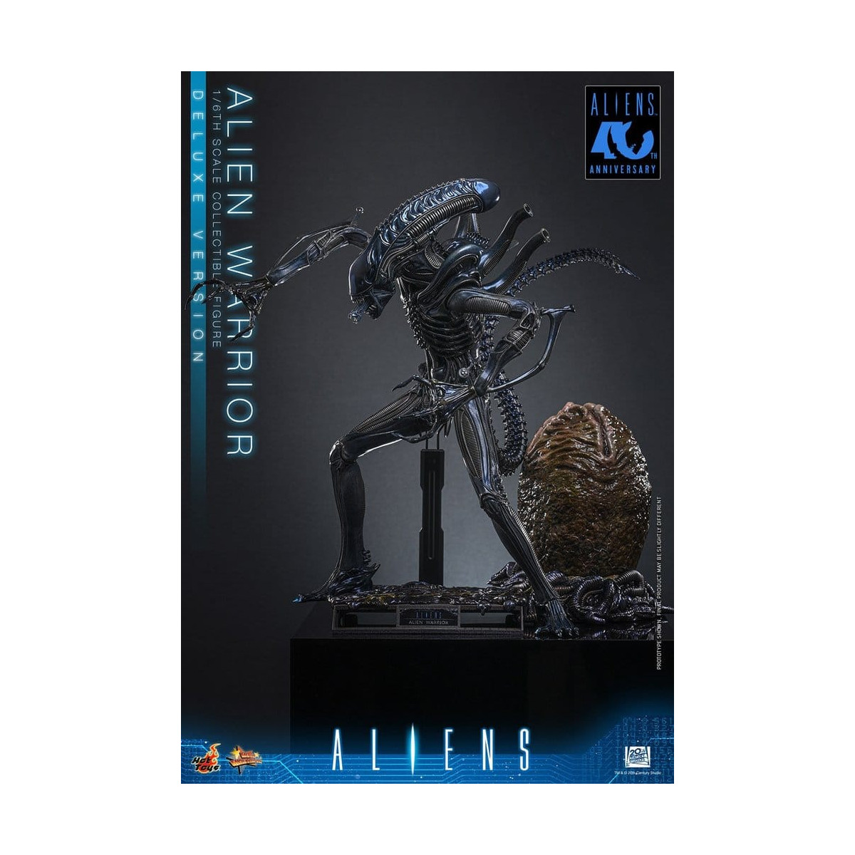 Hot Toys – Aliens  –  Alien Warrior v2 Deluxe MMS, Maßstab 1:6